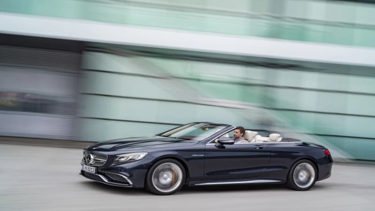 Mercedes-AMG S65 cabriolet is the ultimate droptop Benz